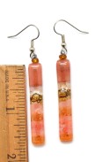 Long Glass Stick Earrings